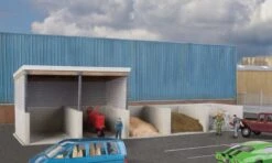 Walthers Cornerstone 933-4139 HO Scale Bulk Materials Storage Kit