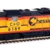 Walthers Mainline 910-20482 HO Scale EMD GP9 Phase II High Hood Chessie/C&O 6189 DCC & Sound -Lionel Store walthers mainline 910 20482 ho scale emd gp9 phase ii high hood chessie c o 6189 dcc sound
