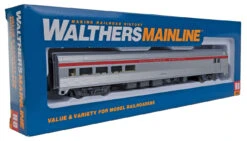 Walthers Mainline 910-30057 HO Scale 85' Budd Baggage Lounge Southern Pacific SP -Lionel Store walthers mainline 910 30057 ho scale 85 budd baggage lounge southern pacific sp 3