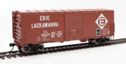 Walthers Mainline 910-45003 HO Scale 40' Modernized ACF Boxcar Erie Lackawanna EL 88225