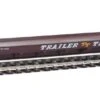 Walthers Mainline 910-5727 HO Scale 89' Channel Side Flatcar Trailer Train "Twin 45" KTTX 150185