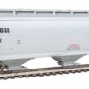Walthers Mainline 910-7672 HO Scale 60' NSC 5150 3 Bay Covered Hopper Cargill ICMX 1065 -Lionel Store walthers mainline 910 7672 ho scale 60 nsc 5150 3 bay covered hopper cargill icmx 1065