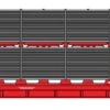 Walthers Mainline 910-8102 HO Scale 89' Bi-Level Shielded Auto Rack Santa Fe ATSF 88012