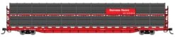 Walthers Mainline 910-8127 HO Scale 89' Bi-Level Shielded Auto Rack Southern Pacific SP 515436