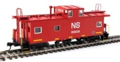 Walthers Mainline 910-8775 HO Scale Wide Vision Caboose Norfolk Southern NS 555538
