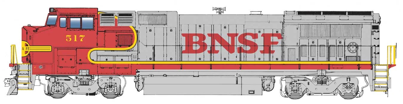 Walthers Mainline 910-9570 HO Scale GE Dash 8-40BW Diesel BNSF 566 3 Walthers Mainline 910-9570 HO Scale GE Dash 8-40BW Diesel BNSF 566