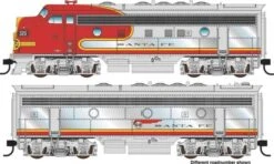 Walthers Mainline 910-9948 HO Scale EMD F7A-B Diesel Set Santa Fe ATSF 326L/326A