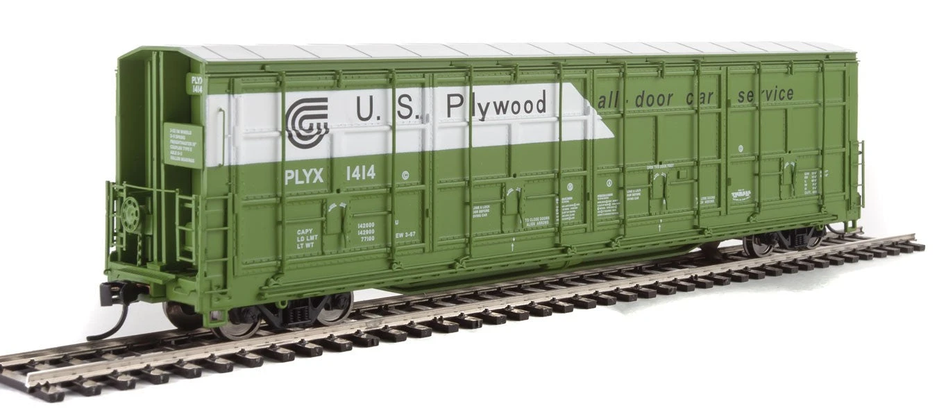 Walthers Proto 920-101933 HO Scale All-Door Boxcar US Plywood PLYX 1414 3 Walthers Proto 920-101933 HO Scale All-Door Boxcar US Plywood PLYX 1414