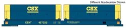 Walthers Proto 920-105242 HO Scale 50' Evans Cushion Coil Car CSX 497232