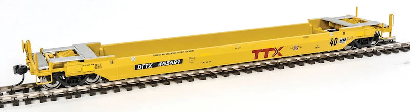 Walthers Proto 920-109130 HO Scale Rebuilt 40' Well Car TTX (New Logo / Railbox) DTTX 457201 3 Walthers Proto 920-109130 HO Scale Rebuilt 40' Well Car TTX (New Logo / Railbox) DTTX 457201