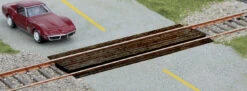 Walthers Scenemaster 949-4158 HO Scale Single Track Wood Grade Crossing Kit